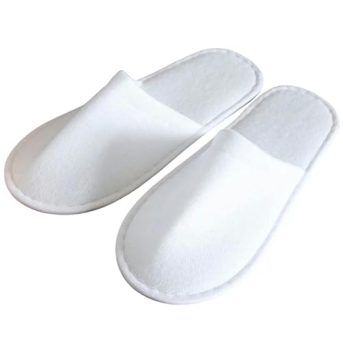 LQHYDMS Chancletas 10 Pares De Zapatillas De Peluche Zapatillas De Hotel Turístico-10 Pares-38-43 (28 Cm)