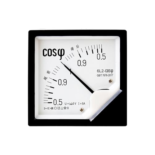 Compteur de facteur de puissance 6L2-COS haute précision AC220V pour tableau électrique