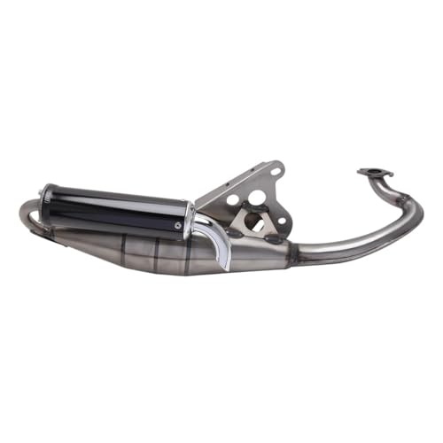 Silenciador de escape de acero inoxidable resistente para Yamaha JOG50 y Jog E40QMB 7