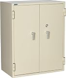 Phoenix Safe Fireproof Storage Cabinet, 44' Height, 10 cu ft, Putty