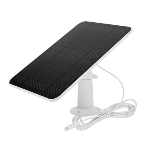 Chargeur solaire monocristallin caméra surveillance alimentation panneau mural SHINEOFI