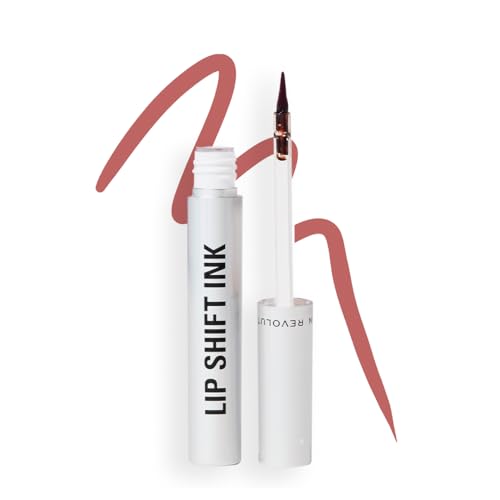 Image of Revolution Lip Shift Ink Peel Off Lipliner Stain - Nude Talk| Long-Lasting Tattoo-Effect Lip Liner with Matte Finish
