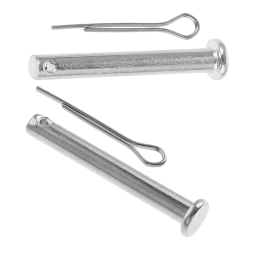 ABOOFAN 2Pairs Metal Locking Pins for Popcorn Machine Heavy Duty Pin Kit Replacement Parts for Enhanced Operational Efficiency and Secure Connection