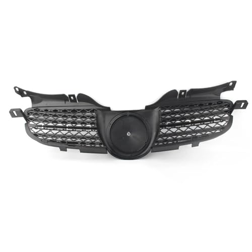 Calandre pour Benz R170 W170 Classe SLK 1998-2004 Grille Chrome Noir ABS - 4