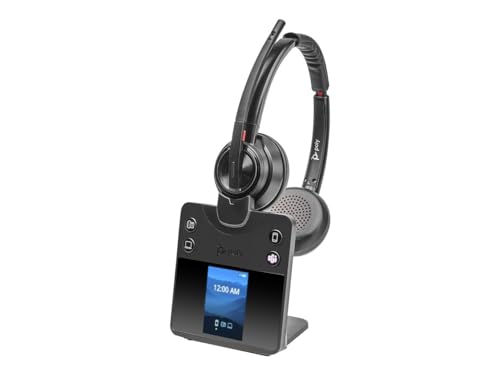 Poly (Plantronics + Polycom) SAVI 8420 Office (S8420),W8220T,CB8421, M,CDM,OTH,Stereo,MSFT,DECT 6.0,NA