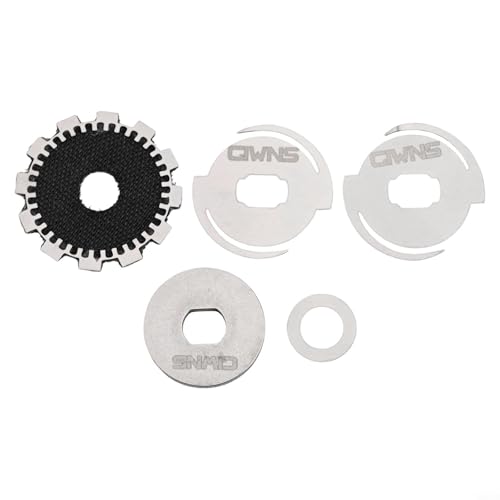 Jonikuper Pièces de rechange pour moulinet de pêche REVO BEAST X Baitcasting – Kit de réparation de moulinet de pêche, accessoires en acier inoxydable, 44,5 mm (broche demi-lune)