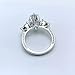 Psiroy 925 Sterling Silver Plated Marquise Cut Simulated Blue Topaz Engagement Rings for Women Size 10