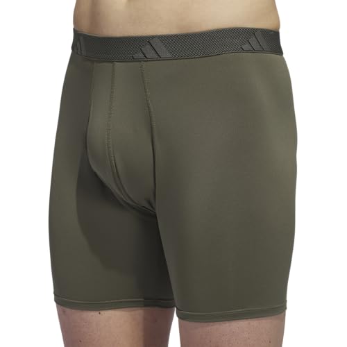 Image of Adidas Men's Performance Boxer Brief Underwear (3 Pack)