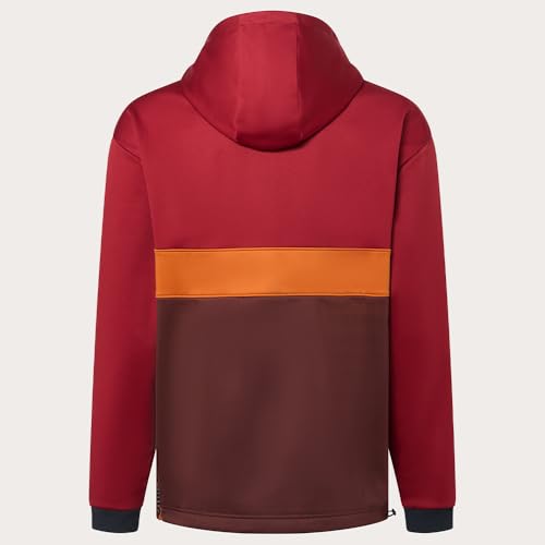 Image of Oakley Men's Thermonuclear Protection Nose Grab Softshell Hoodie