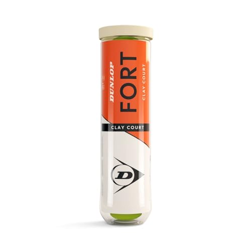 Bote De 4 Bolas Dunlop Fort Clay Court