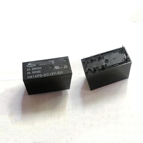 Relé HK14FH-DC12V-SHG de 8 pines interruptor electromagnético de 16A para circuitos integrados