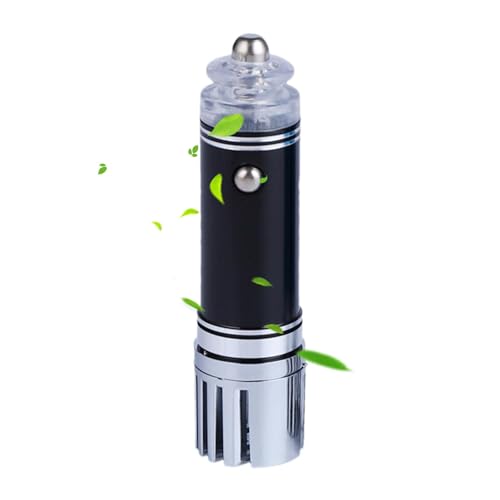 Deodorante per auto, ionizzatore purificatore d'aria per auto, Eliminatore di odori ionizzatore d'aria portatile, per auto, accendisigari alimentato per polvere, polline, fumo, cattivi odori
