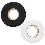Toddmomy Doppelseitiges Nahtband zum Aufbügeln aus Vliesstoff Selbstklebendes Gardinenband 2 Rollen für Kleidung und Schuhe für Selbstgemacht Bastelprojekte