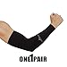 Sunitra Arm Sleeves UV Cooling Sleeves Perfect for Cycling, Driving, Outdoor Sports, Golf, Basketball, Baseball Sleeves for Men & Women (black)