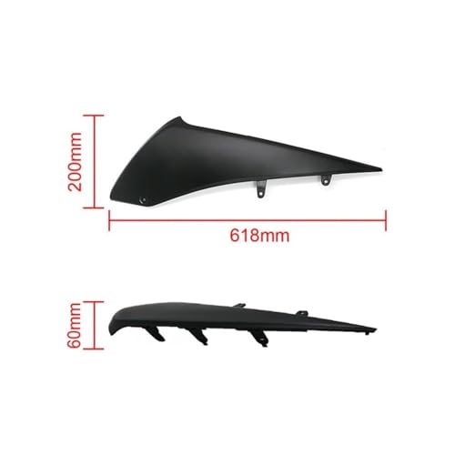 Carénages de capot complets noirs maxiscooter protection bas - 3