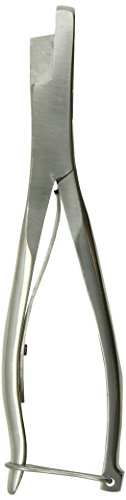 TAMSCO Ear Notcher Large 8-Inch Stainless Steel Heavy Duty Box Joint with Lock V-Shape