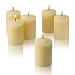 15 Hour Ivory Unscented Votive Candles Set of 36 Made in USA