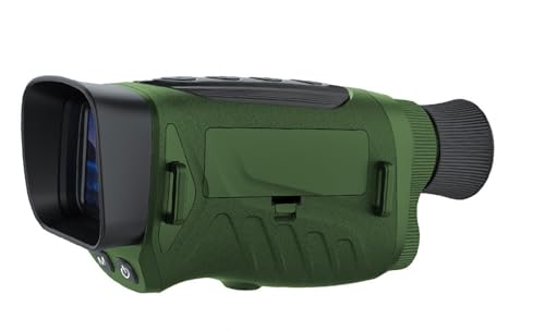 Mira Térmica, Dispositivo de visión nocturna infrarroja Monocular, 2,5 K, UHD, 1080P, uso diurno y nocturno, foto y vídeo, 8X, Digital, 300M, visión completamente oscura, a distancia(Groen)