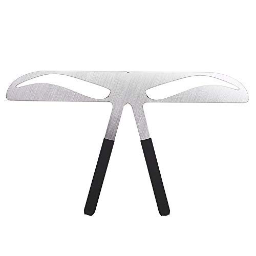 Regla de cejas, plantilla de cejas, medida de cejas, regla de extensión de equilibrio, plantilla de forma de ceja, plantilla clásica de bricolaje,