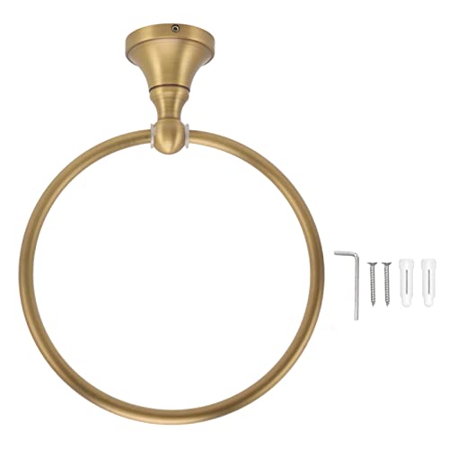 Tyenaza Toallero, Toallero De Baño, Toallero Montado En La Pared, Toallero De Latón Antiguo Resistente para Accesorios De Cocina Y Baño