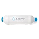 Hose Filter by EcoOne | Advanced Purification Water Filter for Garden Hose Application | Inline Dual Stage Natural Carbon Hose Filter for Filling Hot Tub & Spa | Filters up to 40,000 Gallons