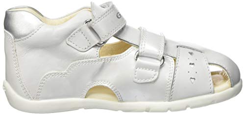 Geox B Kaytan A, Primi Passi Bimba 0-24, Bianco