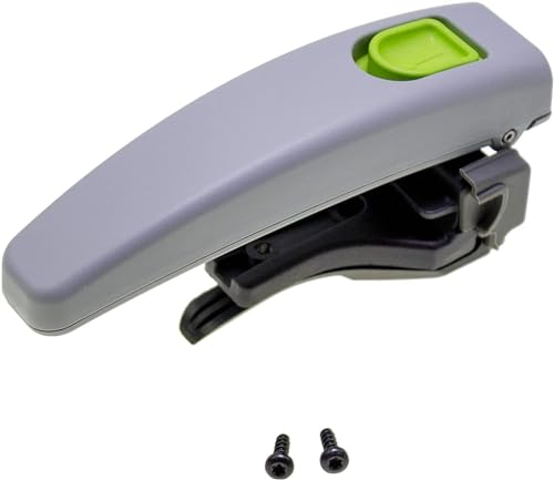 KGA SUPPLIES Poignée grise compatible avec les modèles Tefal Actifry AH900000, AH900015, AH900012A - Pièce de rechange durable