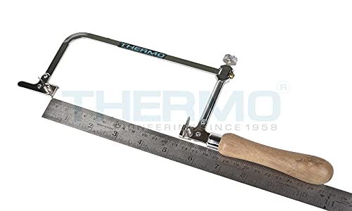 Thermo Adjustable Coping Saw with 144 Piece Blades (75mm Inner Height) - Made in Bharat