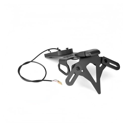 Support de plaque moto Kawasaki Ninja ZX-6R pour supprimer la bavette d'origine encombrante
