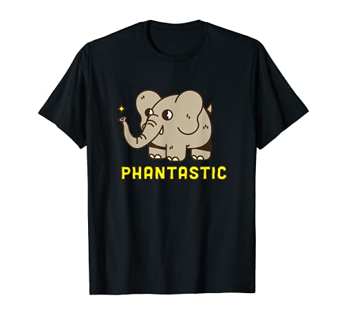 Divertido elefante animal juego de palabras fantástico Camiseta