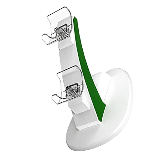 OSALADI Station de chargement de bureau pour gamepad - Base d'affichage compatible pour ordinateur de bureau (Blanc) Cover