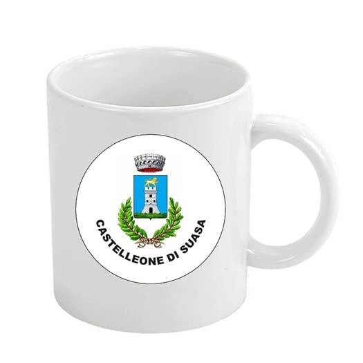MUG . - EMBLEM ARMORIALE CASTELLEONE DI SUASA - ANCONA- ITALY