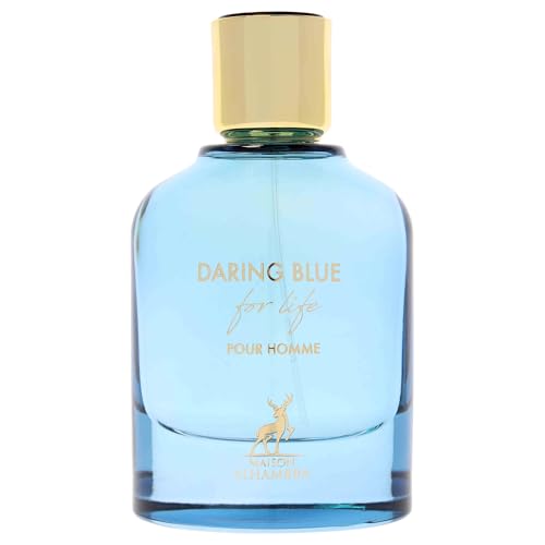Daring Blue For Life | Eau De Parfum 100ml | By Maison Alhambra - Image 3