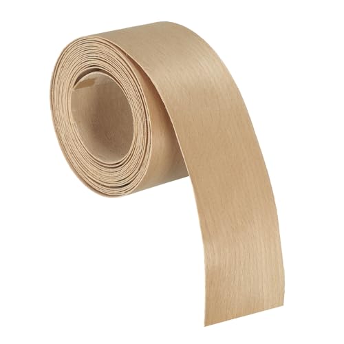 Tiras flexibles de madera de haya de 2 pulgadas autoadhesivas por calor para cantear