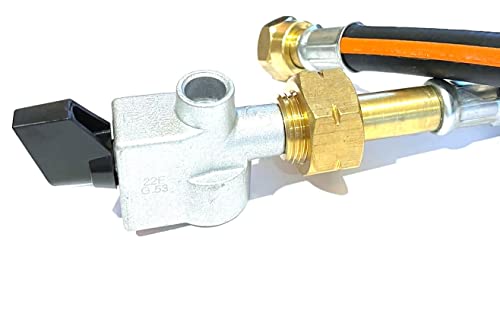 Adattatore Per Bombola Gas 27 Mm: Converti Bombole Calor E BP In Filettatura 21,8 Mm (Uscita A 90°)