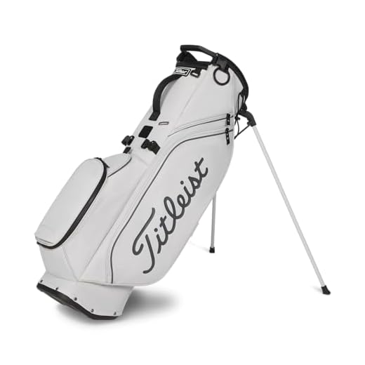 Titleist Players S4 Golf Bag, Marble/Charcoal/Charcoal