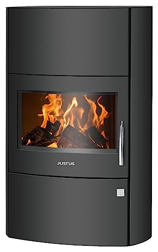 Justus 5492 11 Agero W+ Kaminofen Stahl Schwarz/A