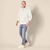 Amazon Essentials Men's Sherpa-Lined Fleece Pullover Hoodie, Off-white, XXL #4