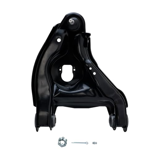 Image of Detroit Axle - 2WD Front End Suspension Kit for Chevy GMC C1500 C2500 Suburban Express Savana 1500 2500 3500 Tahoe Yukon 2 Lower Control Arms Ball Joints 4 Tie Rods 2 Adjusting Sleeves - 8pc Set