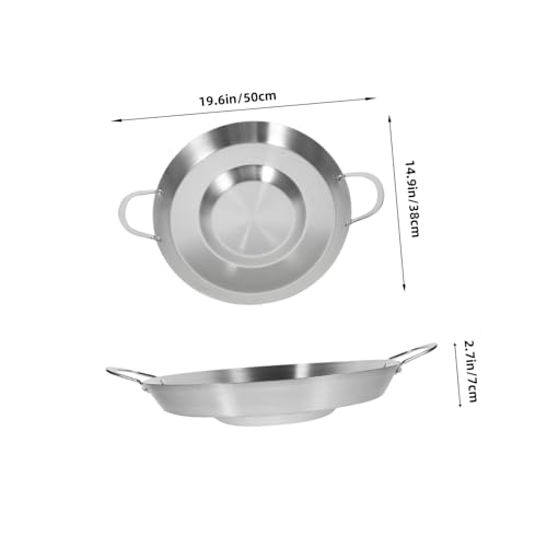 Wok de acero inoxidable con recubrimiento antiadherente miniatura 2