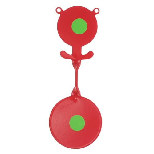 OSOLADY Shooting Practice Toy Metal Plate Rotating Board for Toy Skills