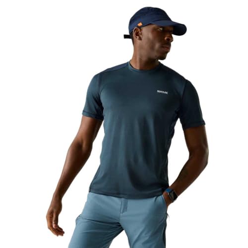 Image of Regatta Virda Short Sleeve T-Shirt XL Blue