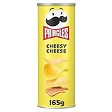 Pringles Cheesy Cheese | Aperitivo salado Sabor Queso | Tubo | 165g