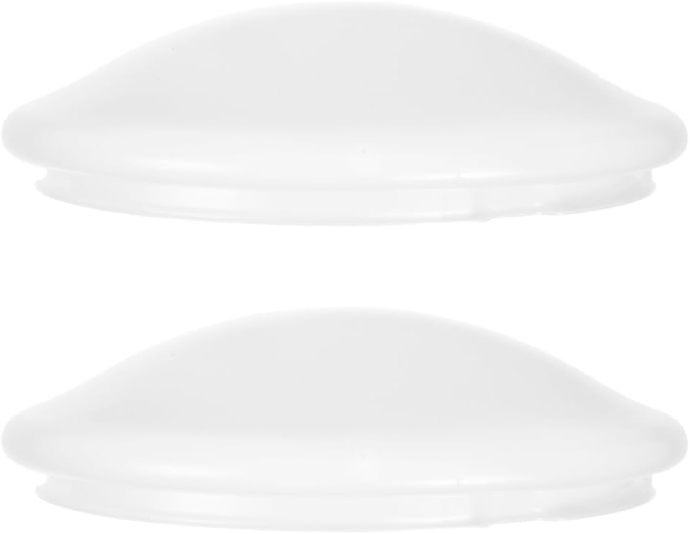 Generic 2pcs Ceiling Light Shade Replacement Easy Twistlock Install for Bedrooms Balconies Kitchens Bathrooms