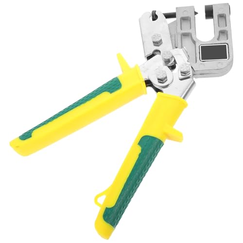 PAMINGONO Pinzas para Perfil de Pladur en Acero Resistente, Alicates Manuales para Punzonado y Fijación en Instalación de Placas y Estructuras de Techo