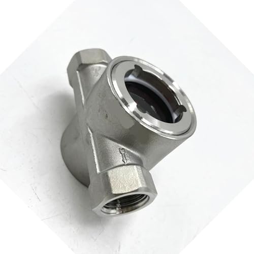 Indicateur de débit d'eau 3/4 inox 304 pour contrôle de flux de tuyauterie