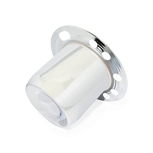 Topline Products C127 Chrome 4.25" Wheel Center Cap | Closed End Derby Push-Through Design #TOP1