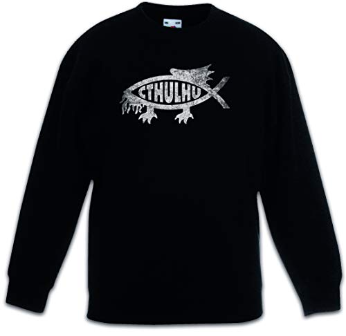 Sweat Cthulhu Fish pour enfant – Pull décontracté et original en coton pour garçon et fille