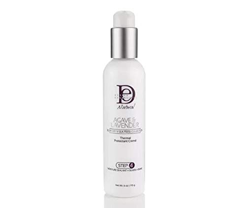 Design Essentials Natural Agave & Lavender Thermal Protectant Creme - Blow Dry & Silk Press Collection - 6 Oz