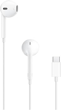 Apple EarPods USB-C, iPhone 15/16/17 Pro/Pro Max Uyumlu Kablolu Kulakl k, Beyaz